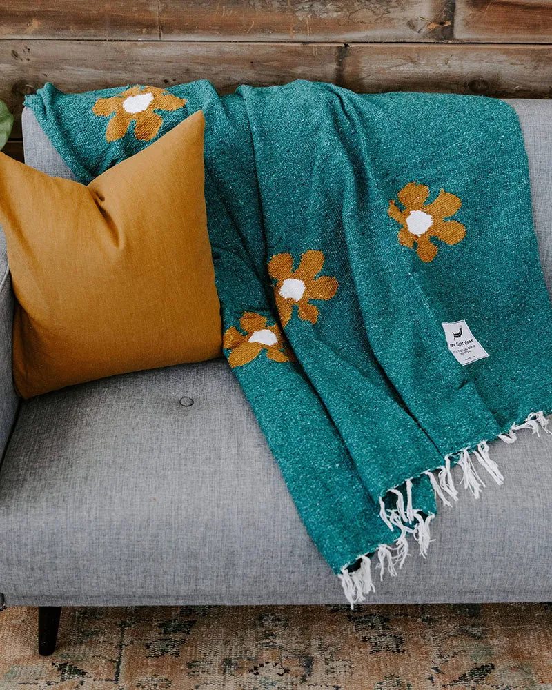 Lazy Daisy Blanket