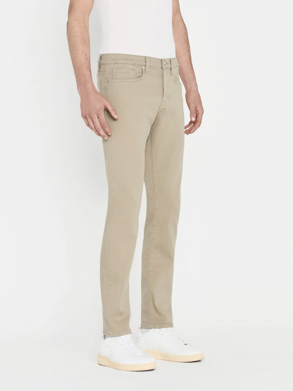 L'Homme Slim Twill -- Garage Dry Sage