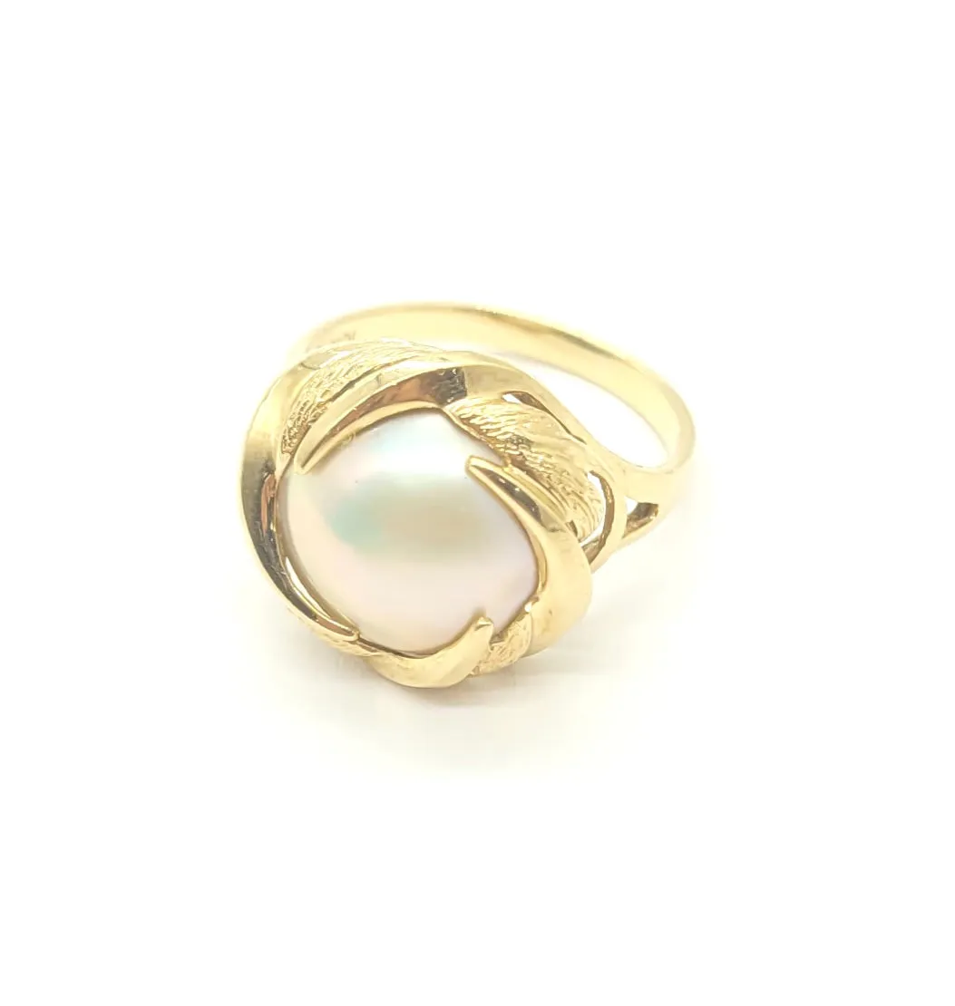 Mabe Pearl Ring