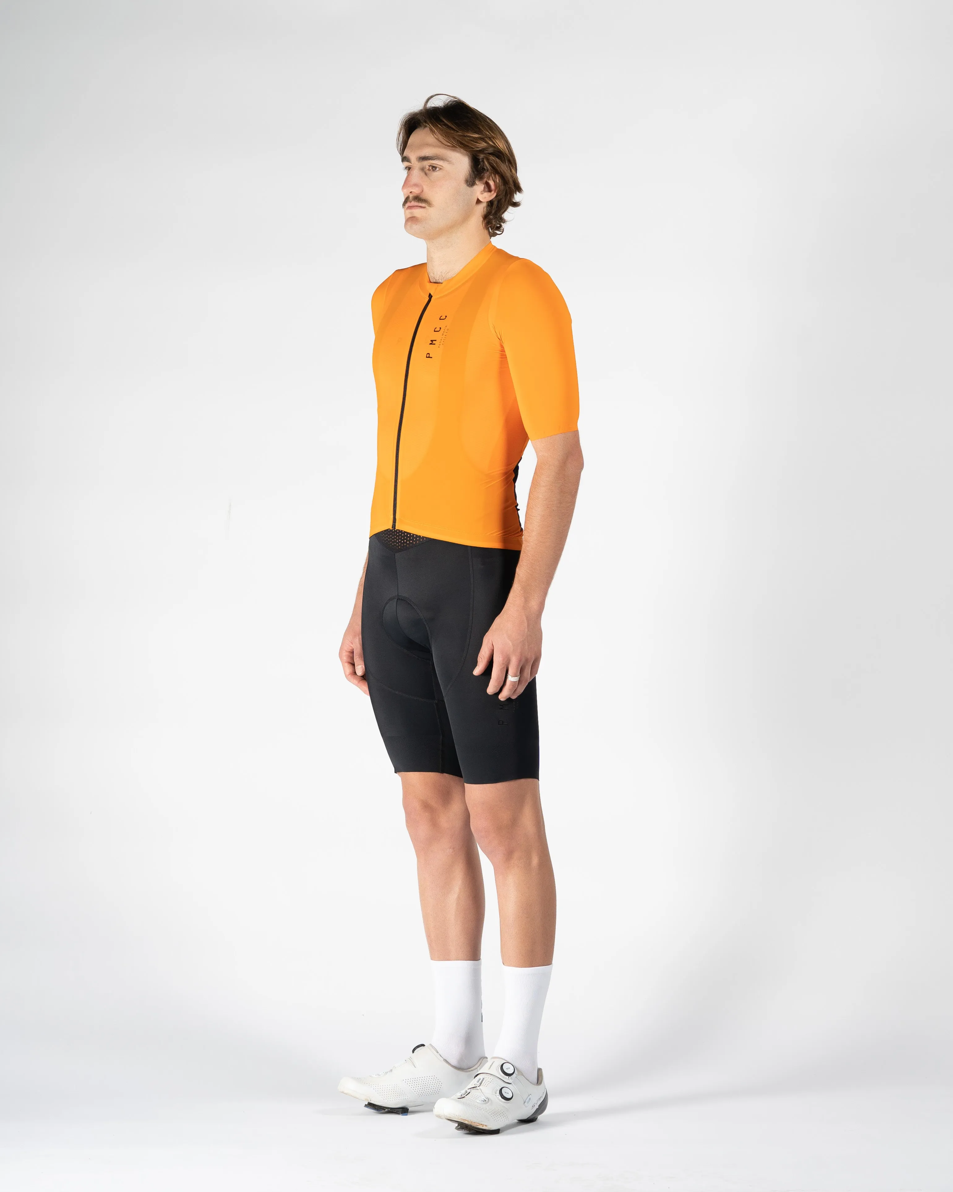 Mens PMCC Jersey - Orange Black V2