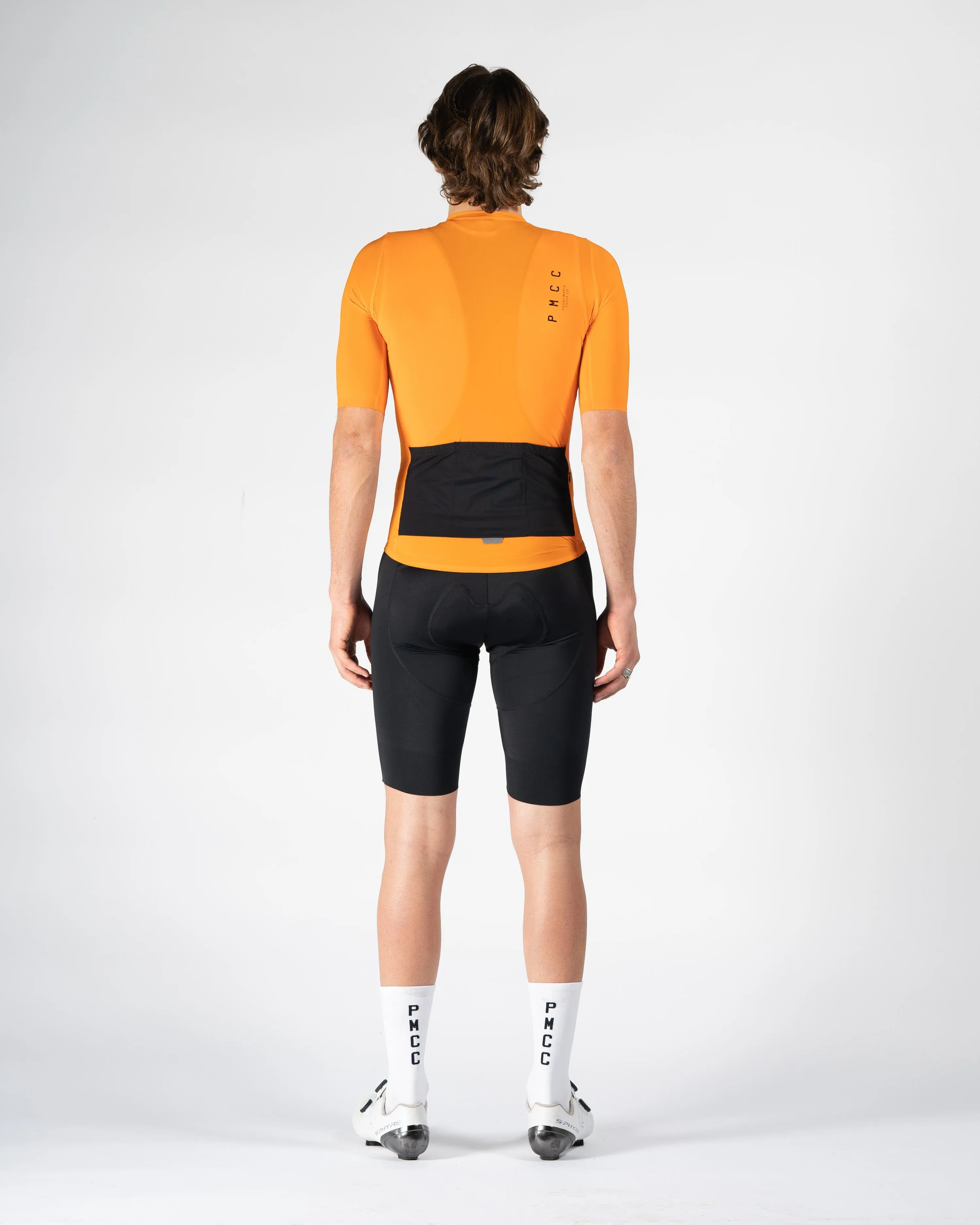 Mens PMCC Jersey - Orange Black V2