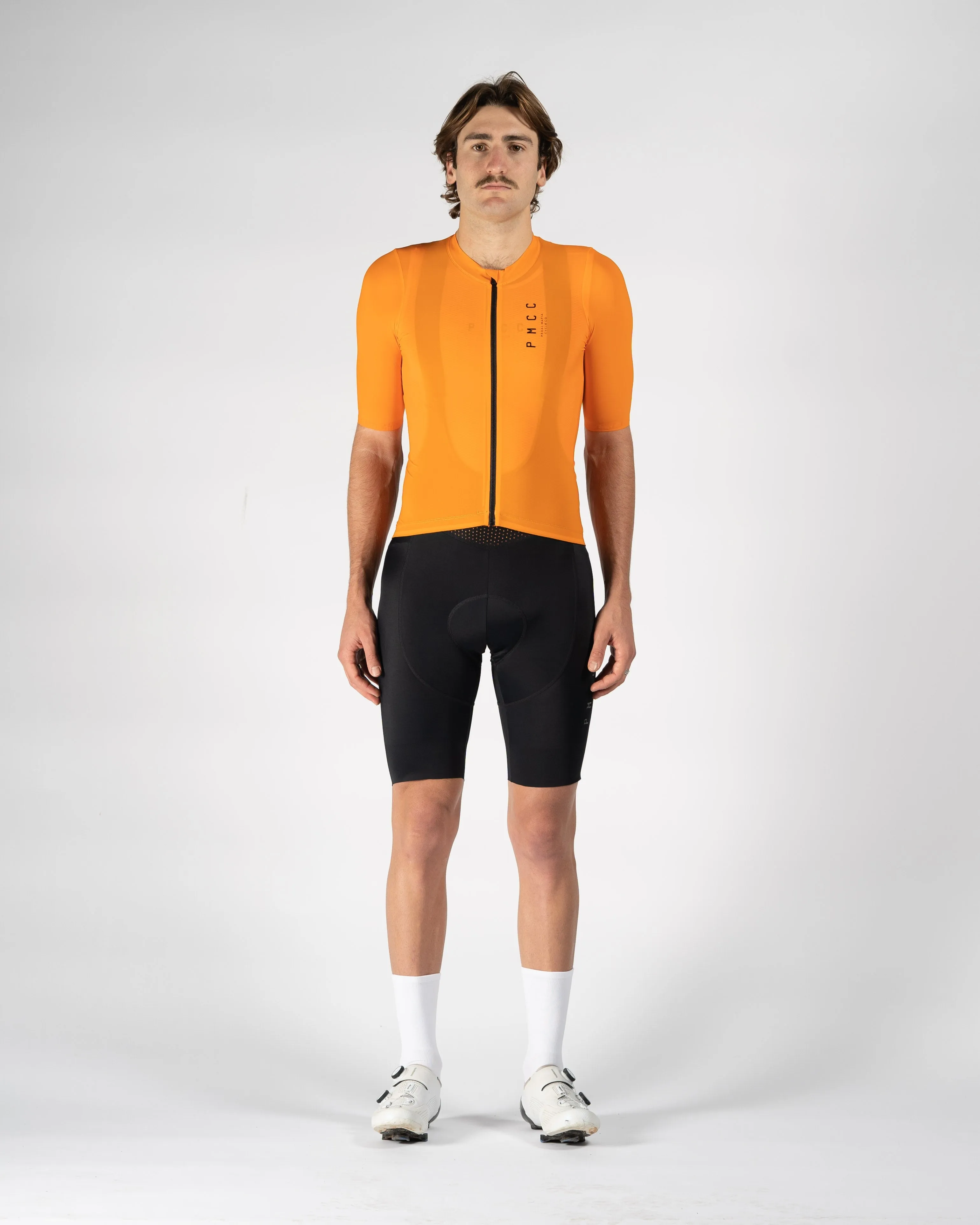 Mens PMCC Jersey - Orange Black V2