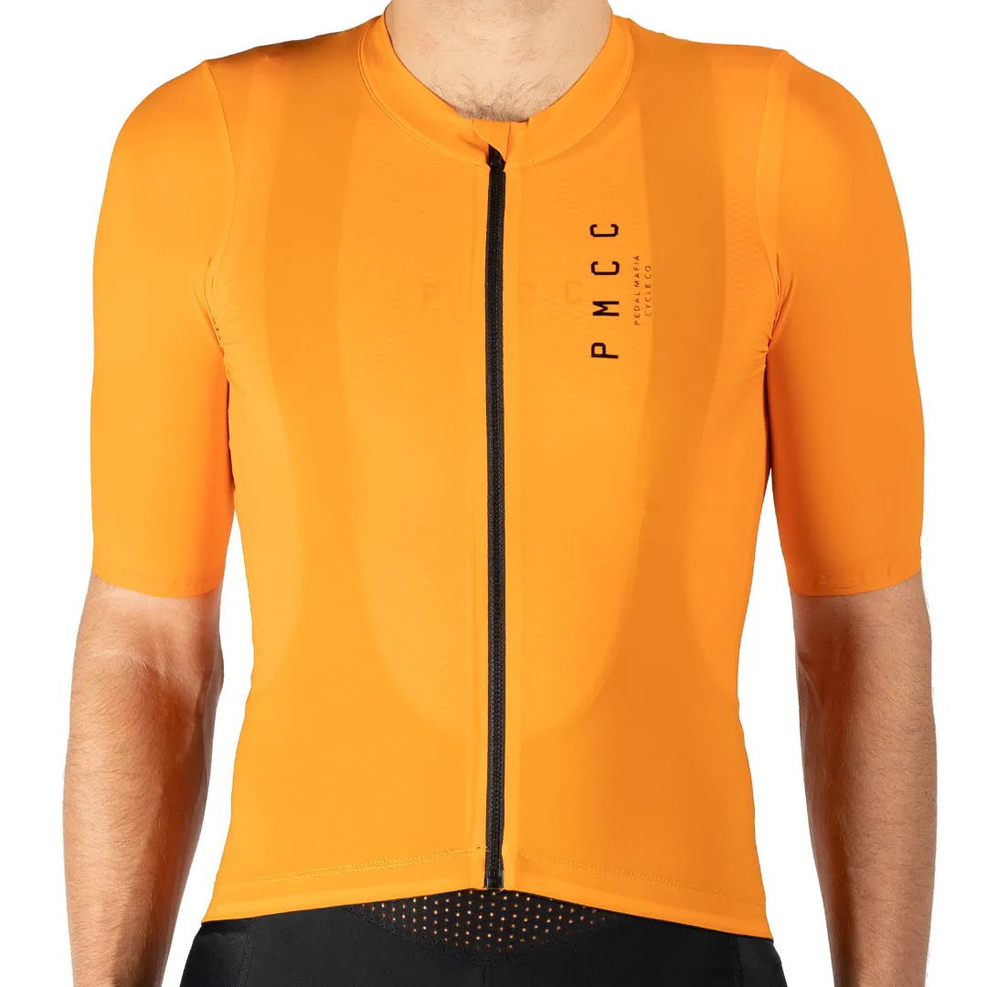 Mens PMCC Jersey - Orange Black V2