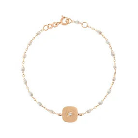 Miss Gigi Opal diamond bracelet, Rose Gold, 6.7"