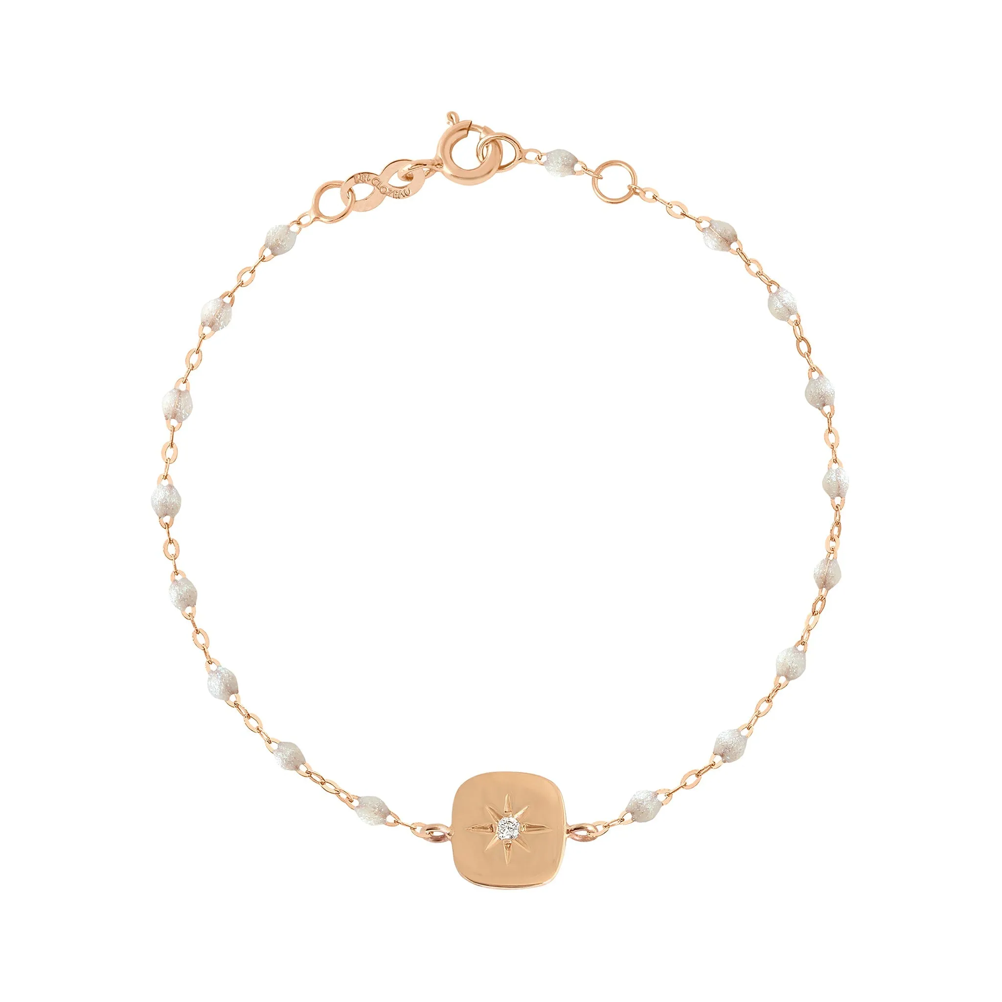 Miss Gigi Opal diamond bracelet, Rose Gold, 6.7"