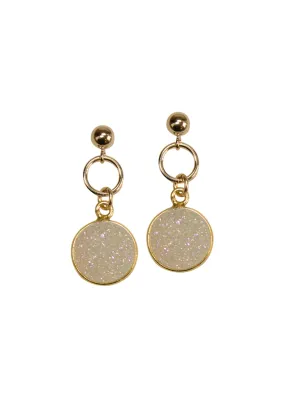 Monica Druzy Gold Earrings *As Seen On Lori Loughlin*