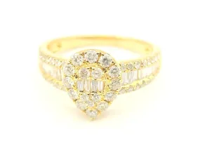 New 1 Carat Diamond Fashion Ring