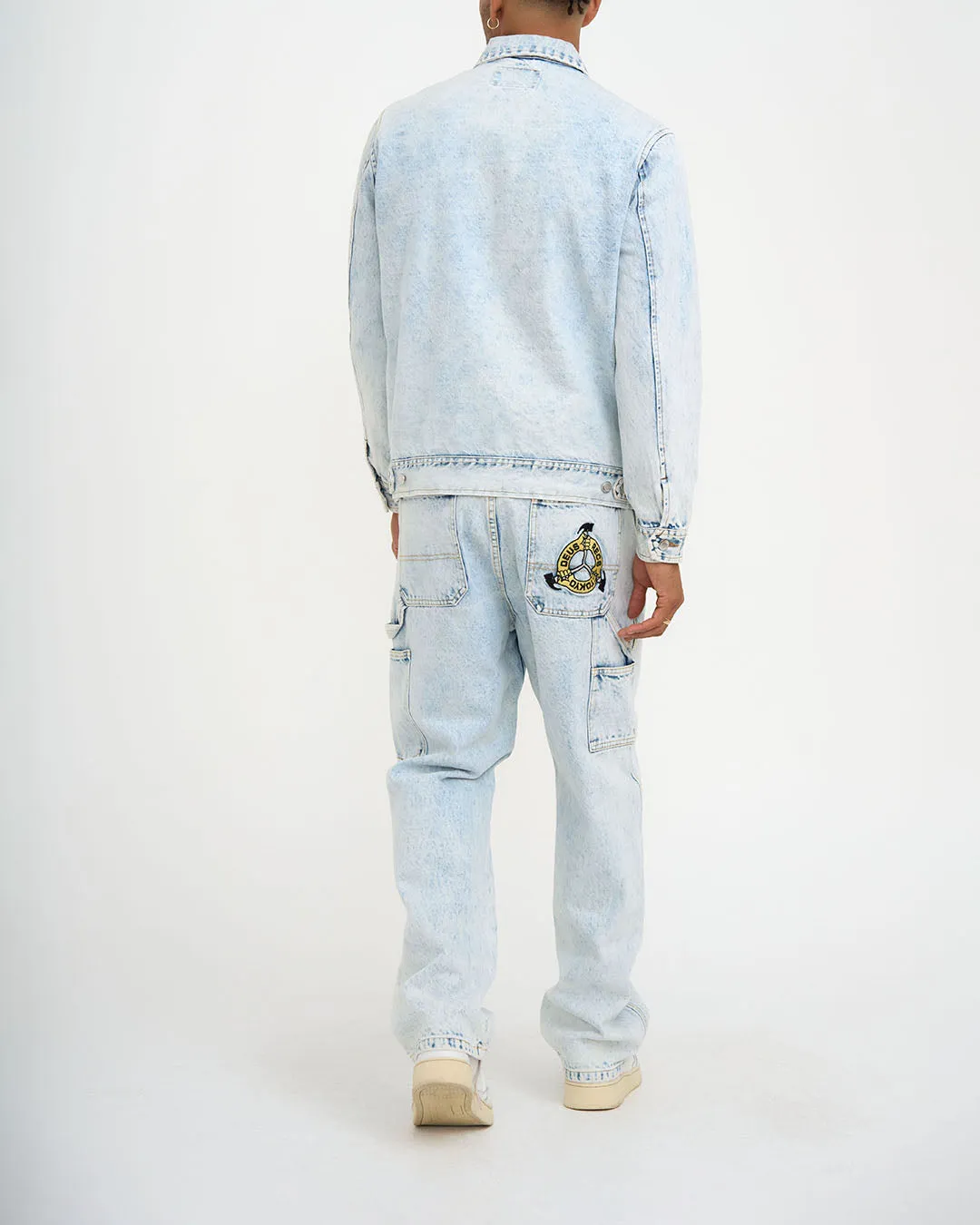 ORTIZ GARAGE JACKET - LIGHT BLUE WASH