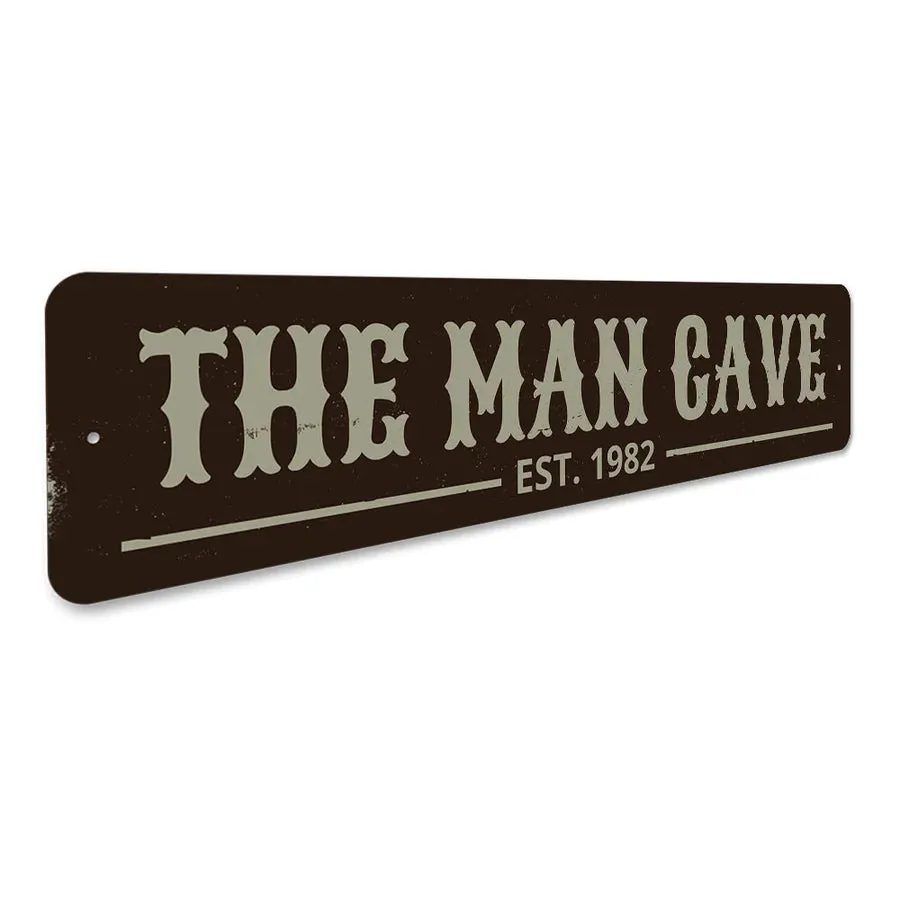 "Man Cave" Sign