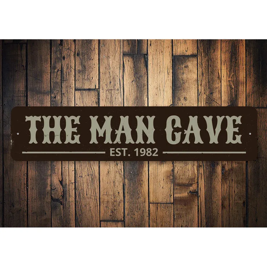 "Man Cave" Sign