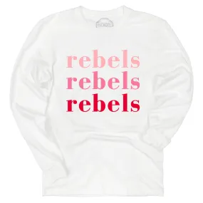 Rebels On Repeat Long Sleeve Sueded Tee