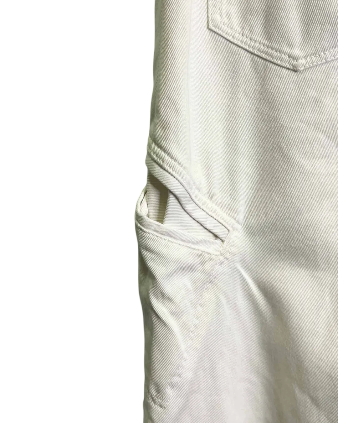 Size M - IRO Paris White Cargo Jeans