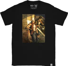 THE KING OF FIGHTERS - 'Terry & Joe' T-Shirt - Black